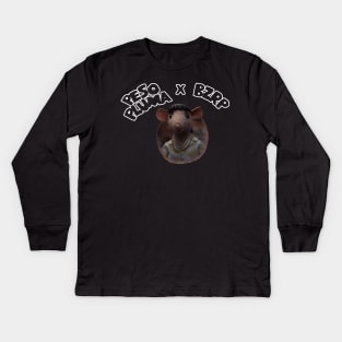 Peso Pluma x BZRP Kids Long Sleeve T-Shirt